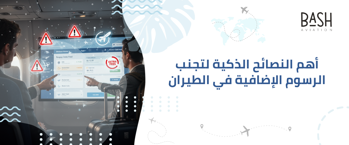 أهم النصائح الذكية لتجنب الرسوم الإضافية في الطيران